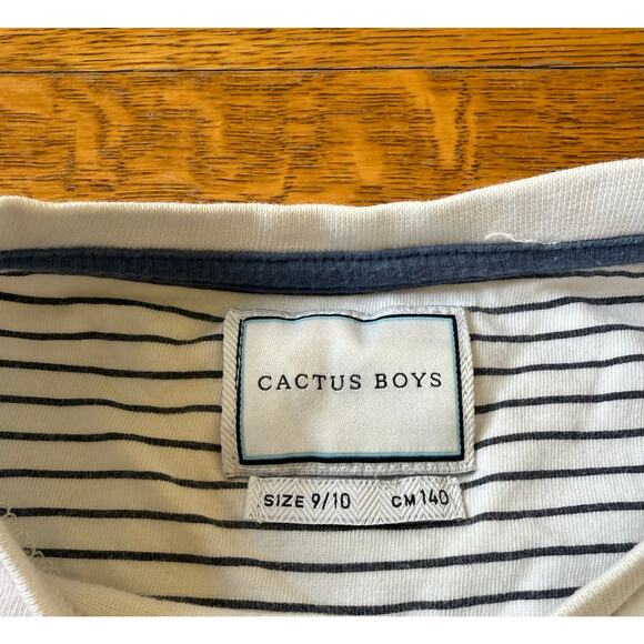 Cactus Boys Recycle Be Better Humans Shirt Size 9-10 - Picture 4 of 5